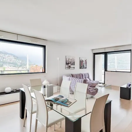 Guesthost - La Perla - X6 With Ac And Garage! Appartamento Côme